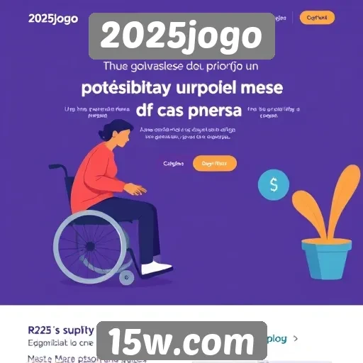 Acessibilidade e design do site 2025jogo